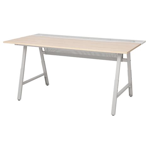 Utespelare Gaming Desk Ash Effectgrey 160x80 Cm Ikea Indonesia