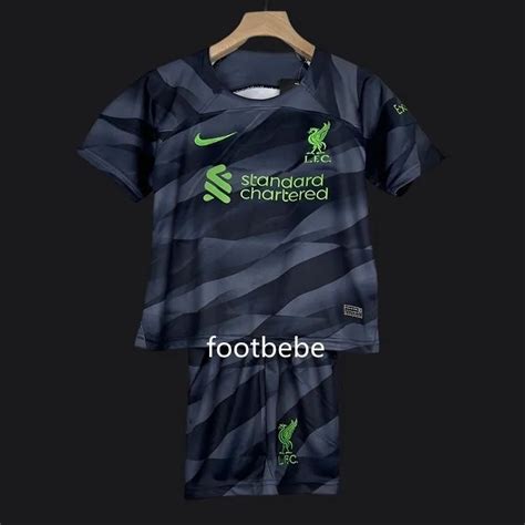 Fc Liverpool Trikot Kinder Torwart Schwarz Footbebe De