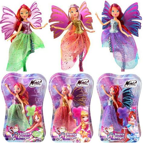 New Winx Season 5 Dolls Sirenix Magic