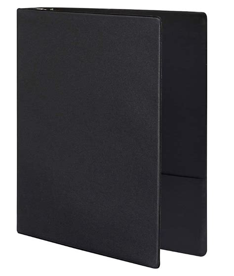 1″ D Ring Binder Black Econo Office And School Supplies Ltd