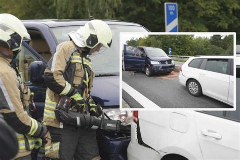 Unfall auf A4 Baustelle Langer Stau in Richtung Görlitz