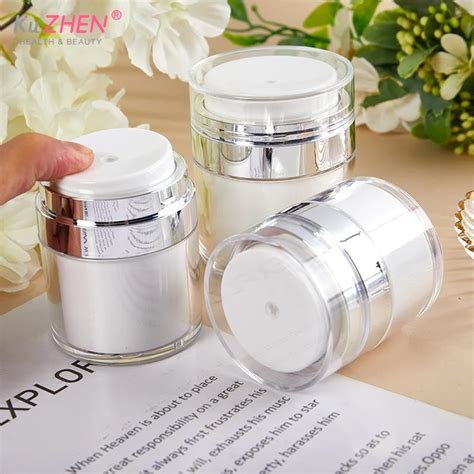 КуЗХЕН вакуумные банки для крема 15/30/50 мл | AliExpress