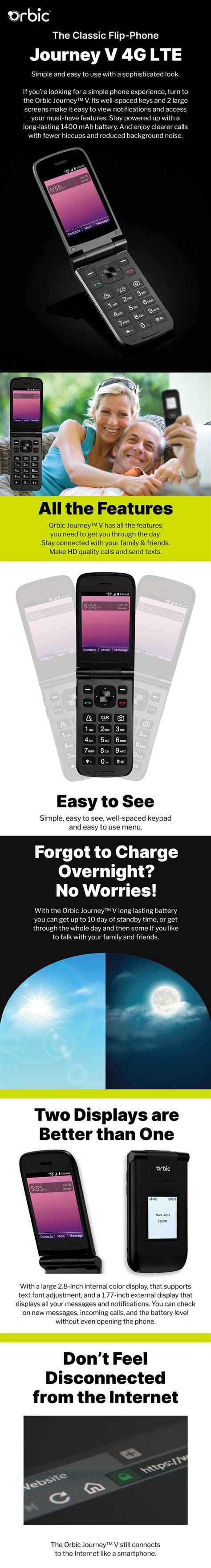 orbic journey   black spectrum mobile