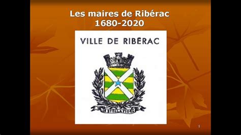 Histoire Des Maires De Rib Rac Compl Te Youtube