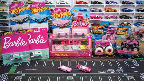 Hot Wheels Barbie Collection Update RLC Premium Basic Monster Trucks YouTube