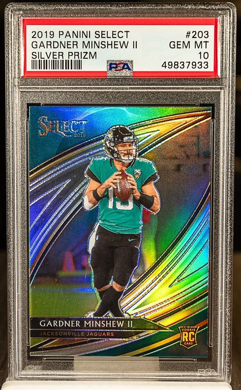 Gardner Minshew Ii Select Field Silver Prizm Rc