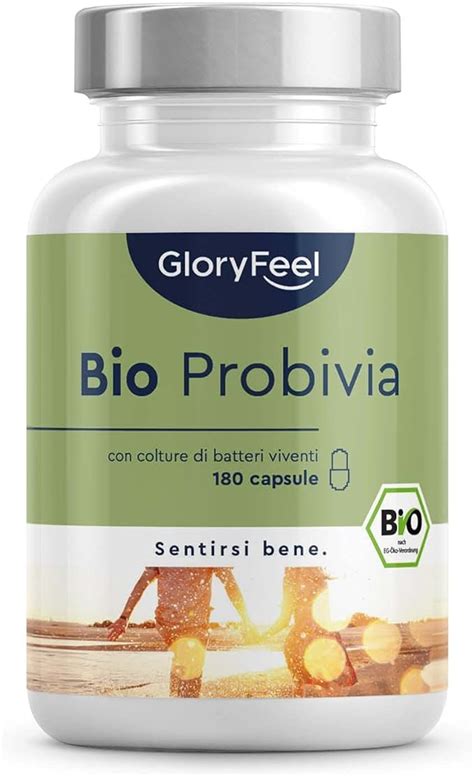 Probiotico Bio Probivia 180 Capsule Integratore Fermenti Lattici