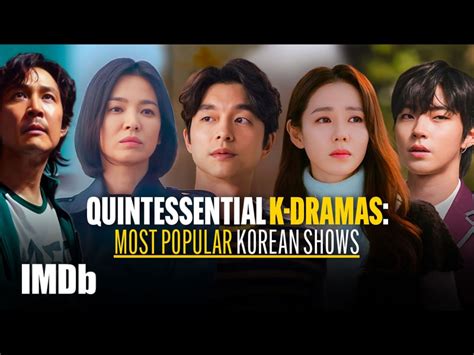 The Quintessential K-Drama List: 20 Most Popular Korean Shows on IMDb ...