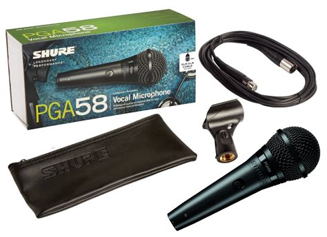 Shure Pga58 Qtr E Microphone Buy Cheap At Huss Light And Sound