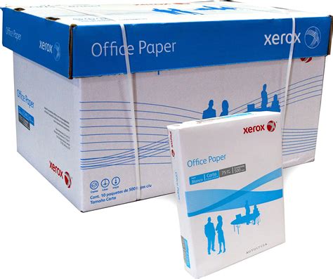 Xerox Papel Bond Xerox Tama O Carta Blanco Caja Hojas Amazon