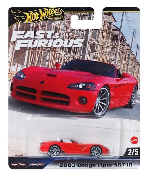 Hot Wheels Premium Fast Furious Dodge Viper SRT Scale Hobbies Ltd