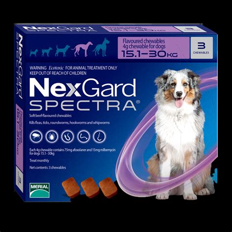Nexguard Spectra chews - Furmail