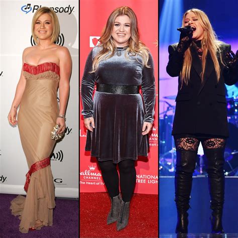 Kelly Clarksons Weight Loss Journey A Before And After Look At