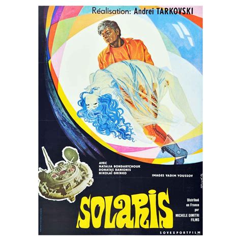 Original Vintage Soviet Movie Poster Solaris Andrei Tarkovsky SciFi ...