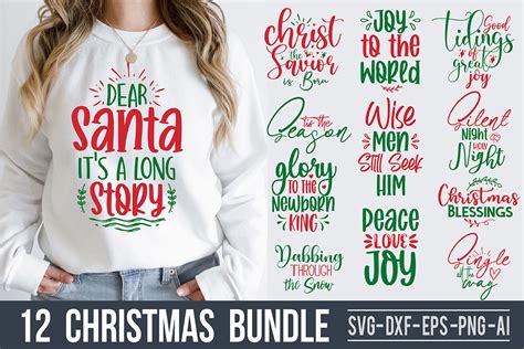 Christmas Svg Bundle By Orpitabd Thehungryjpeg