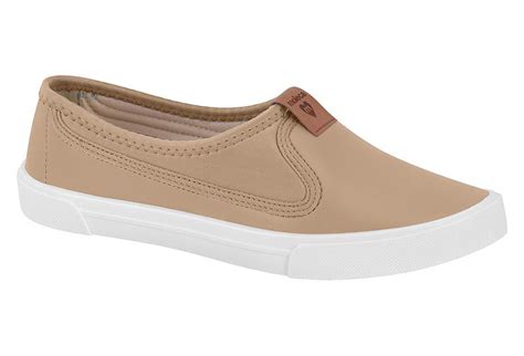 Tenis Sapatilha Slip Moleca Nude Lojas Chapec