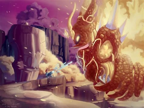 Decided To Draw Providence From The Calamity Mod Terraria In 2023