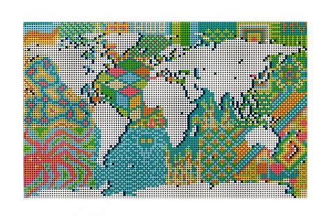 Купить LEGO Art 31203 Карта мира в Минске