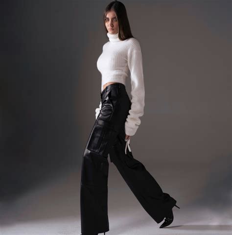 Кожаные брюки ROMA