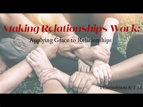 Making Relationship Work YouTube