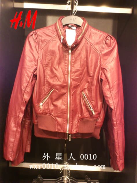 Купить Кожаная куртка hm H&M в интернет-магазине с Таобао (Taobao) из ...