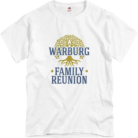 Amazon.com: Warburg Family Reunion Tree Shirt: Unisex T-Shirt ...