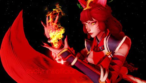 Foxfire Ahri By Villianevelynnn On Deviantart