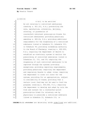 Fillable Online Archive Flsenate Florida Senate Sb By