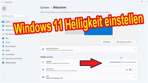 Windows Helligkeit Einstellen Anleitung Youtube