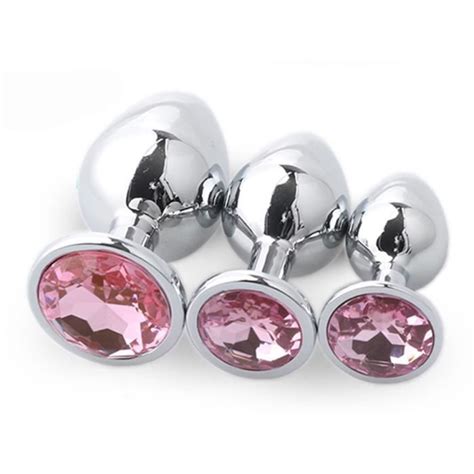 M 34mm Pink Plug Anal en métal jouets sexuels anaux 3 tailles au choix Cdiscount