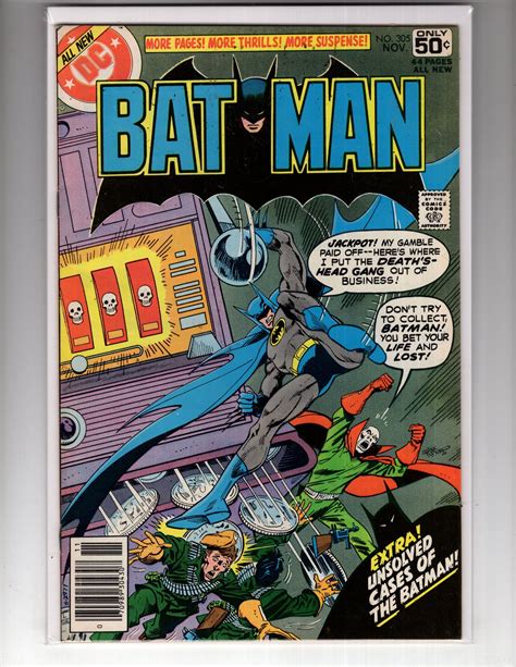 Batman #305 (1978) 1st Thanatos - Lina Muller; Amos Fortune’s Fortu