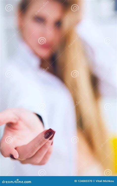 Blonde Woman Flirts With Boss In Office Undressing Stock Photo Image Of Closeup Beautiful