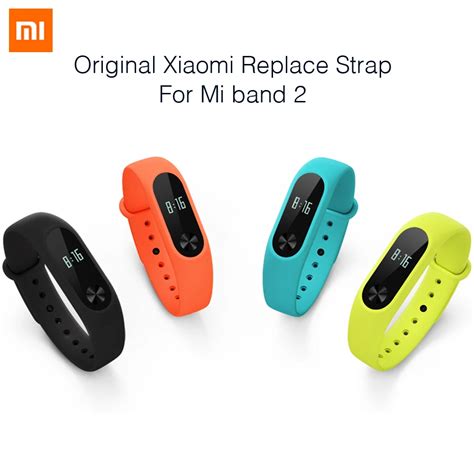 Original Xiaomi Mi Band Strap Belt Silicone Colorful Wristband