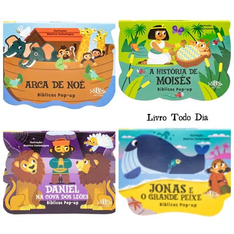Editora Sbn É Católica Ou Evangélica - Coleção Livros Bíblicos Pop Up-Sbn Editora | Shopee Brasil