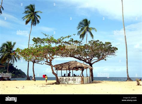 Maracas Beach Bay Trinidad Stock Photo Alamy