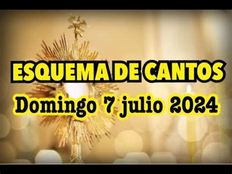 Esquema Para Domingo De Tiempo Ordinario De Julio Youtube