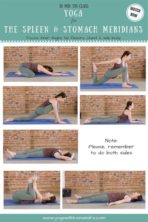 Best Yin Yoga Poses For The Spleen And Stomach Meridians Yoga With