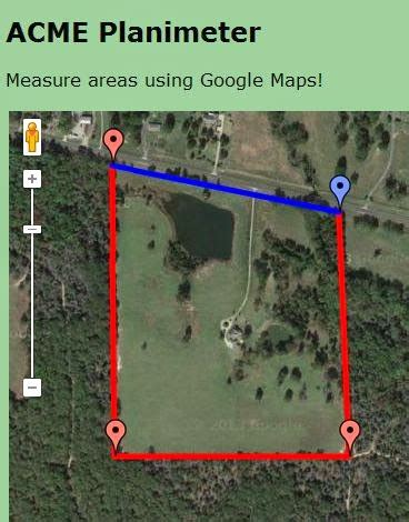 How To Measure Acreage On Google Maps