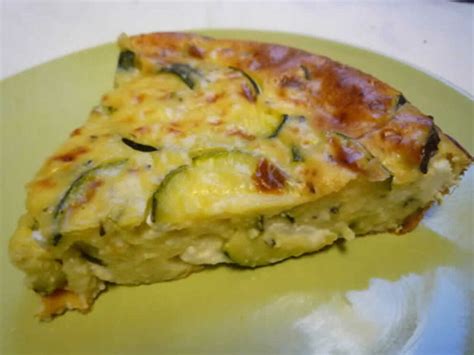 Clafoutis de courgettes au fromage de chèvre Un plat sain et