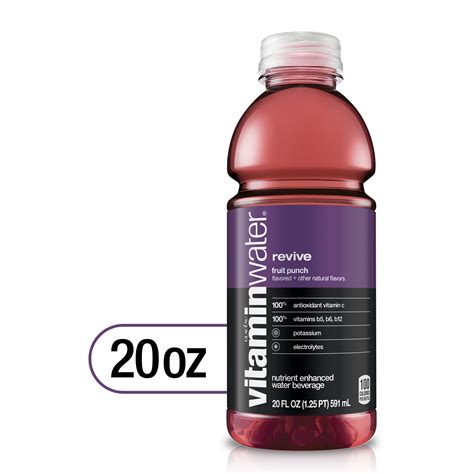 Vitaminwater Revive Electrolyte Enhanced Water W Vitamins Fruit Punch