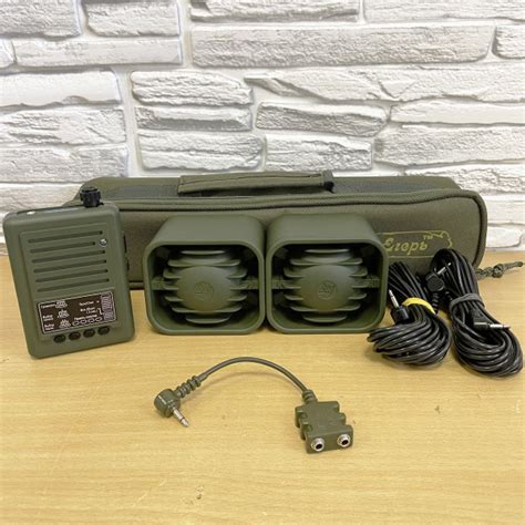 Электронный манок Егерь-56Д с 2 активными динамиками Берендей АВЗМ-3 ...