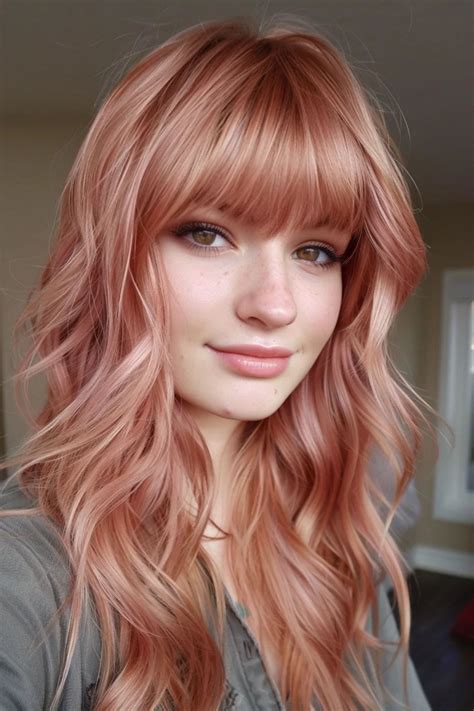 32 Cherry Blonde Hair Color Ideas To Rock This Seasons Hottest Trend Peach Hair Hair Styles