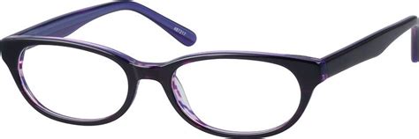 Purple Acetate Full Rim Frame 4872 Zenni Optical Eyeglasses