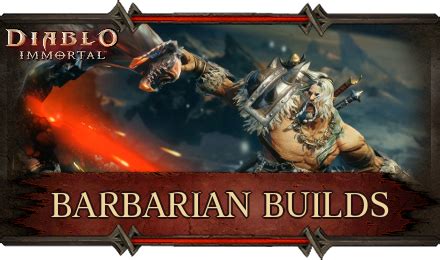 Best Barbarian Builds For PvE And PvP Diablo ImmortalGame8