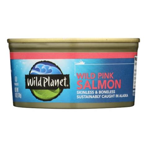 Wild Planet Wild Alaskan Pink Salmon Case Of 12 6 Oz Case Of 12 6 Oz Each Frys Food