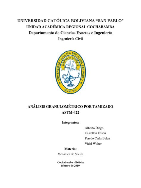 Astm 422 | PDF | Naturaleza | Ciencias fisicas