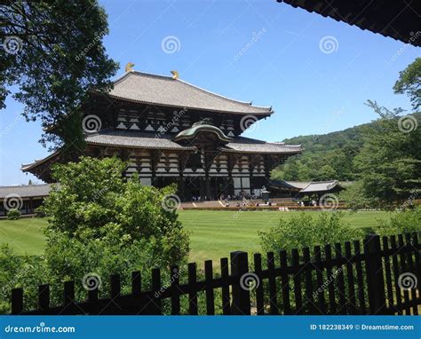 Templo De Todaiji En La Prefectura De Nara Imagen De Archivo Editorial