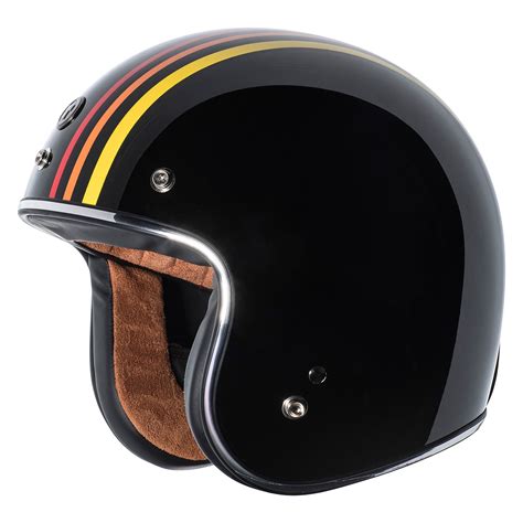 Torc T-50 Del Mar Jethelm ECE 1978 schwarz im Thunderbike Shop