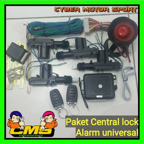 Jual Paket Central Lock Alarm Mobil Iniversal Central Lock Mobil