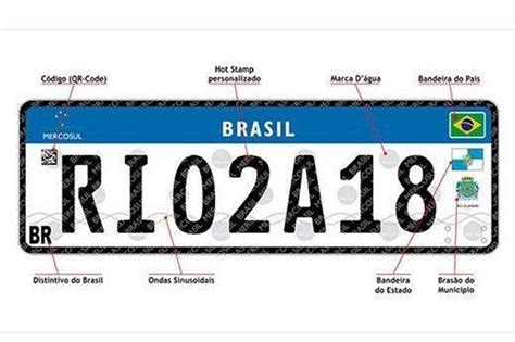 Como Se Escreve Placa - Novo padrão de placas começa ser usado no Brasil - Grupo RBJ de ...